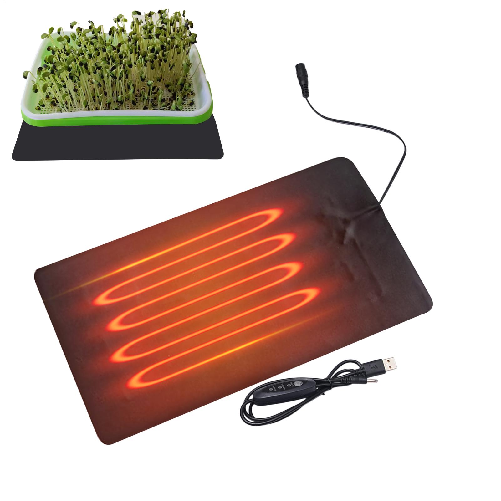 USB Seedling Heat Mats 3 Adjus - Seedling Heat Mat recension och pris